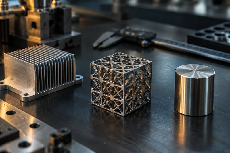 Precision lattice and heat exchanger prototypes on a laboratory bench